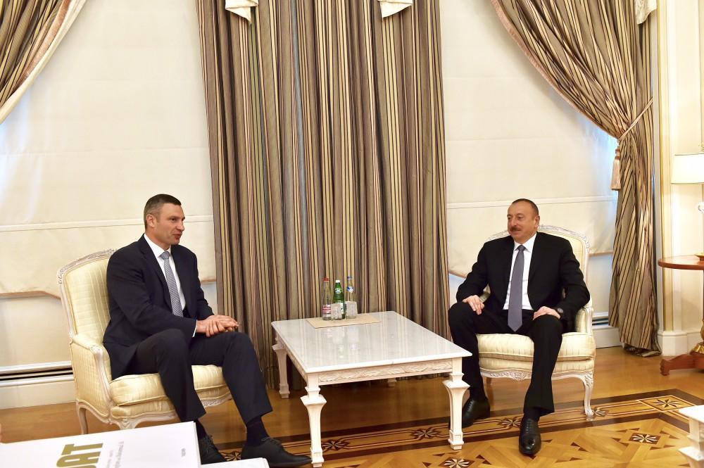 President Aliyev receives head of Kyiv City State Administration [PHOTO/UPDATE]