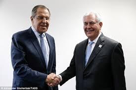 Lavrov, Tillerson meet amid tensions in Syria