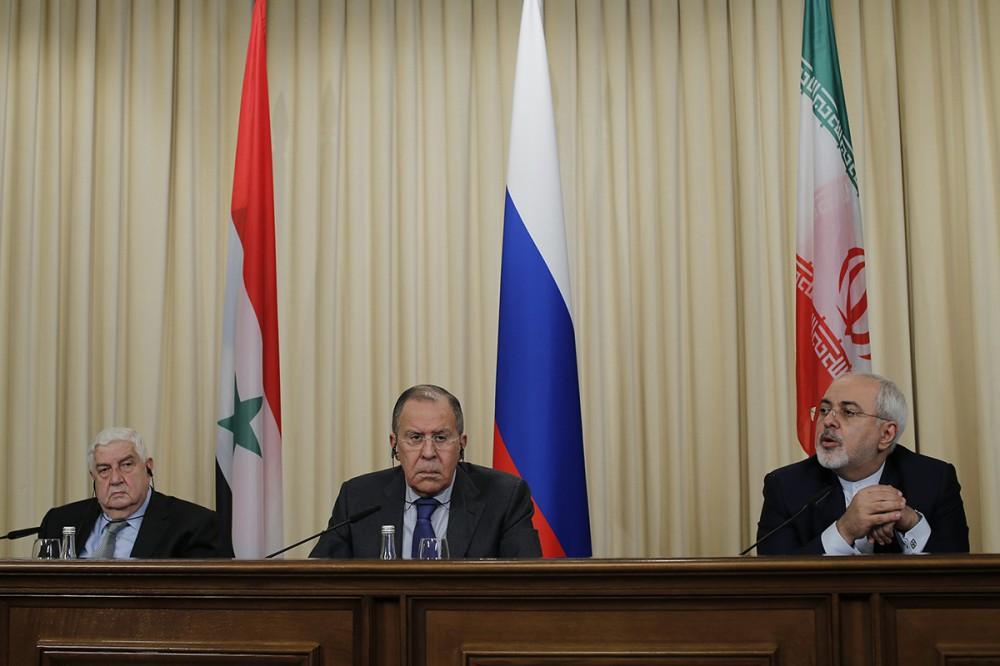 Russia, Iran and Syria vow to continue war on terrorism