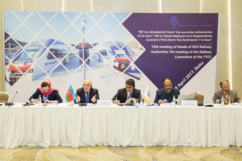 Heads of ECO railway authorities meet in Baku [PHOTO]