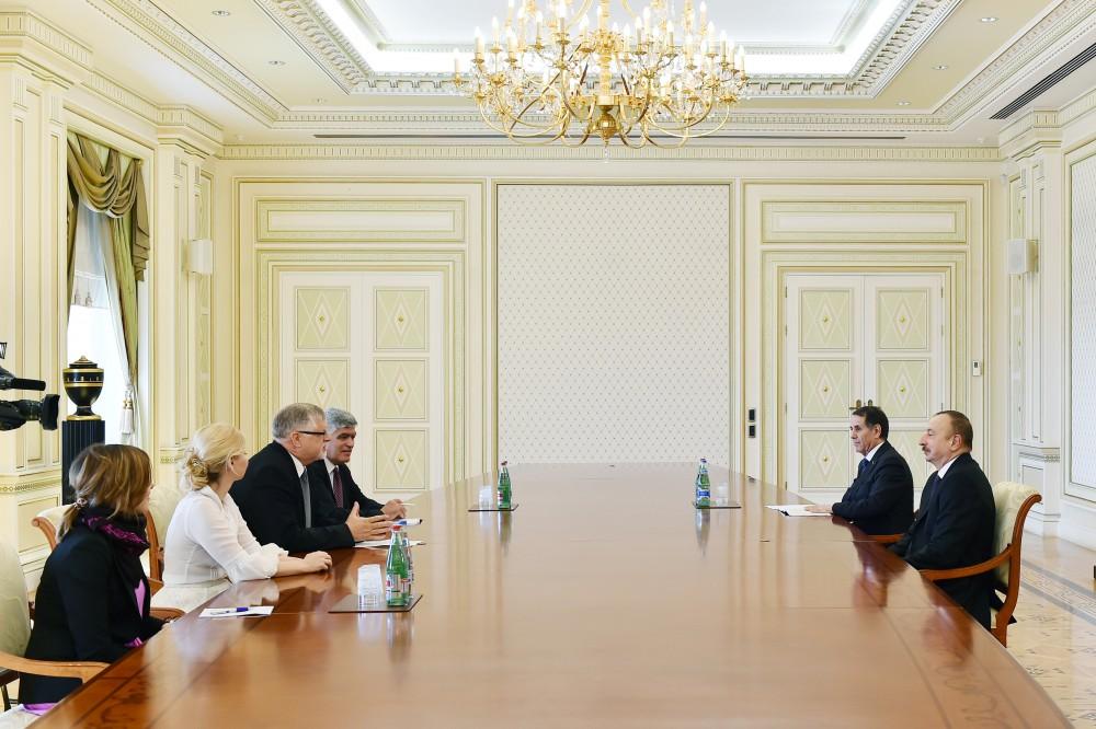 President Aliyev receives EU special rep. Herbert Salber [UPDATE]