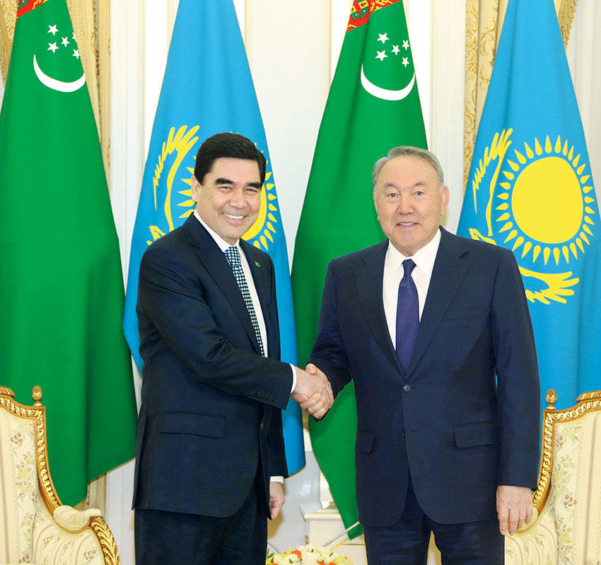 Astana, Ashgabat to intensify cooperation