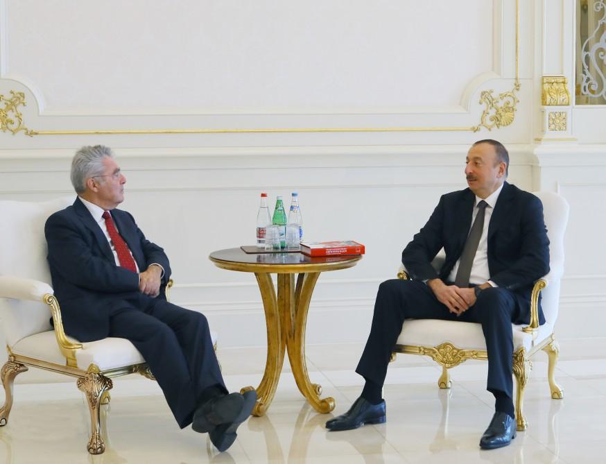 Ilham Aliyev receives Austria’s ex-president Fischer