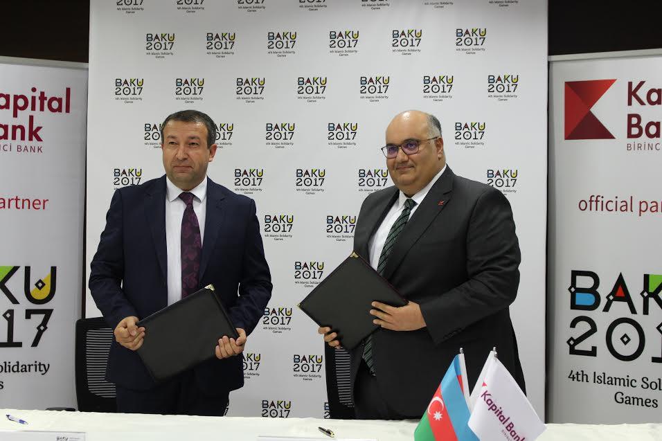 Baku-2017,Kapital Bank ink Official Partnership Agreement [PHOTO]
