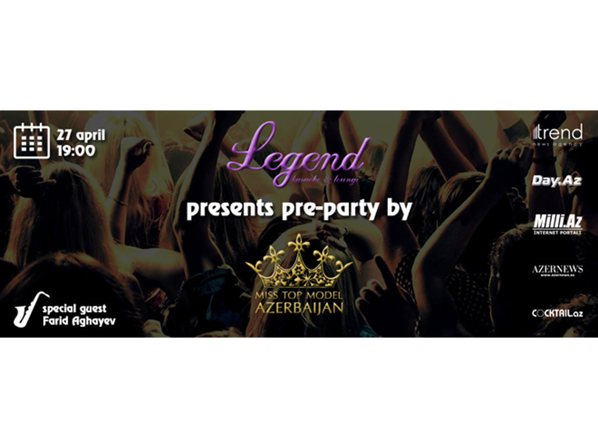 Baku to host pre-party of "Miss Top Model Azerbaijan-2017"