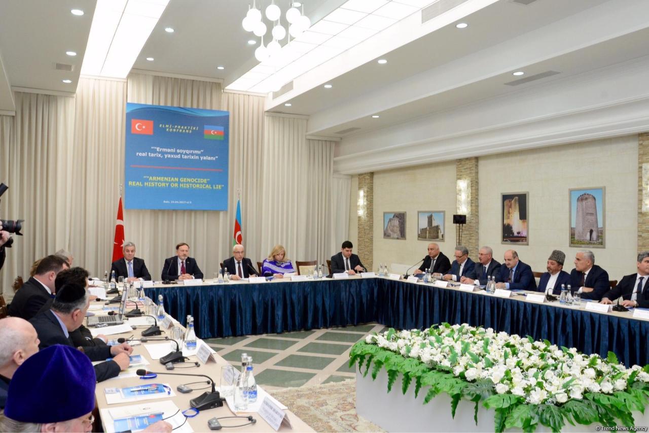 "Armenian genocide: real history or historical lie" conference kicks off in Baku