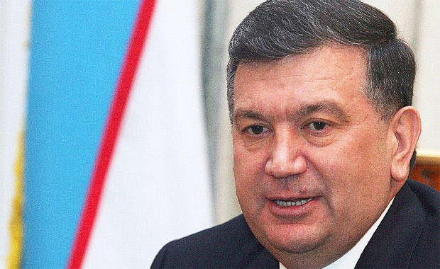 Uzbek president receives head of Russia's Chechnya