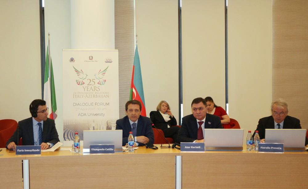 MP: Italy has particular importance for Azerbaijan in country`s relations with Europe [PHOTO]