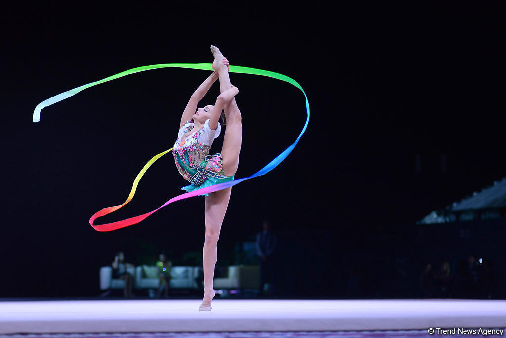 Russian gymnast wins gold at FIG World Cup in Baku