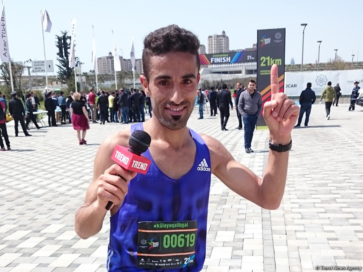 Baku marathon winner: competition was remarkable