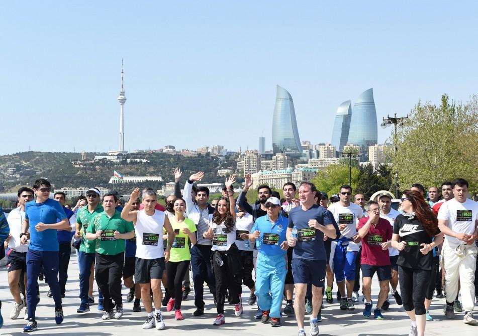 Inspirational end of Baku Marathon