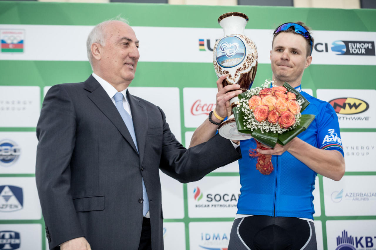 Mihkel Räim wins opening stage of Tour d’Azerbaidjan [PHOTO]