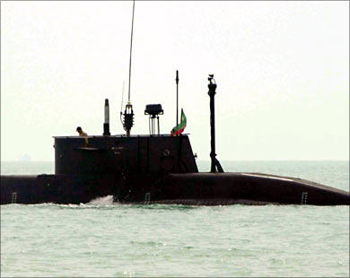 Iran attempted missile launch from submarine