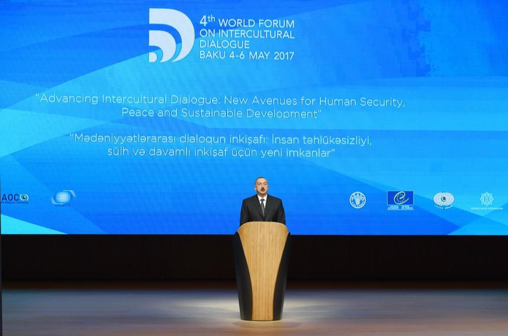 President Aliyev talks transformation of World Forum on Intercultural ...