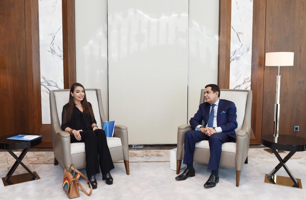 Vice-president of Heydar Aliyev Foundation Leyla Aliyeva meets UN High Representative for the Alliance of Civilizations [PHOTO]
