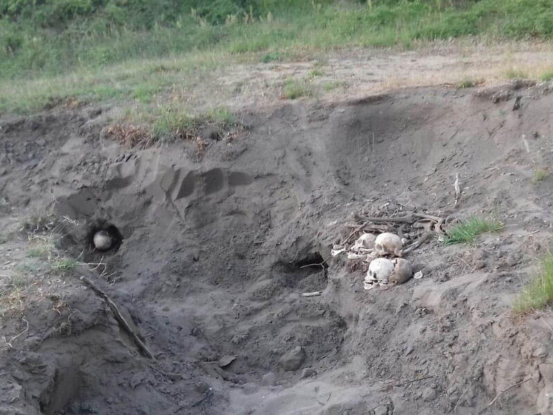 Mass grave found in Khachmaz may relate to Armenian aggression of 1918