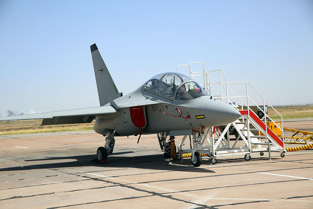 Italian jet trainer presented in Azerbaijan [PHOTO]