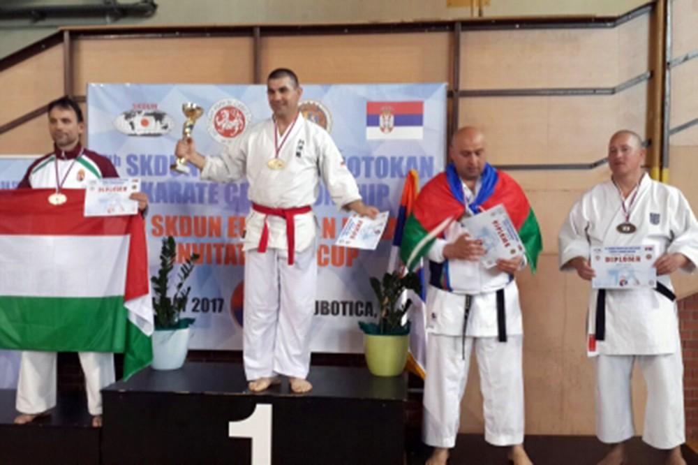National karate fighters win six European medals