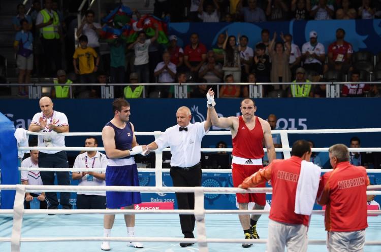 Flawless win gets Azerbaijani boxer to quarter-finals of Baku 2017