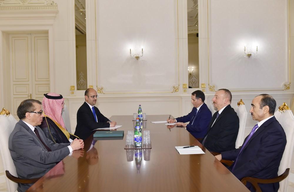 President Aliyev receives Saudi Minister of State for Gulf Affairs [PHOTO]