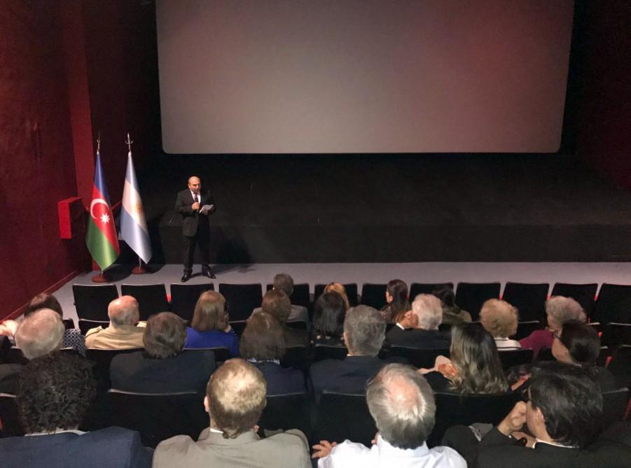 “Objective Baku – Hitler's War on Oil” film screened in Argentina [PHOTO]