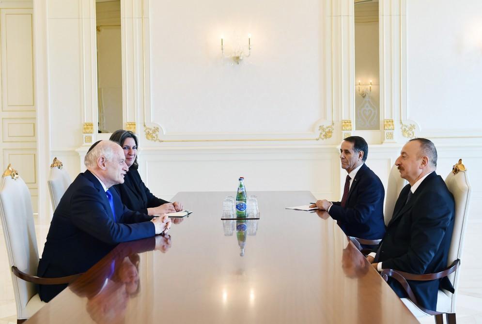 President Aliyev receives Executive Vice Chairman of Conference of Presidents of Major American Jewish Organizations [UPDATE]