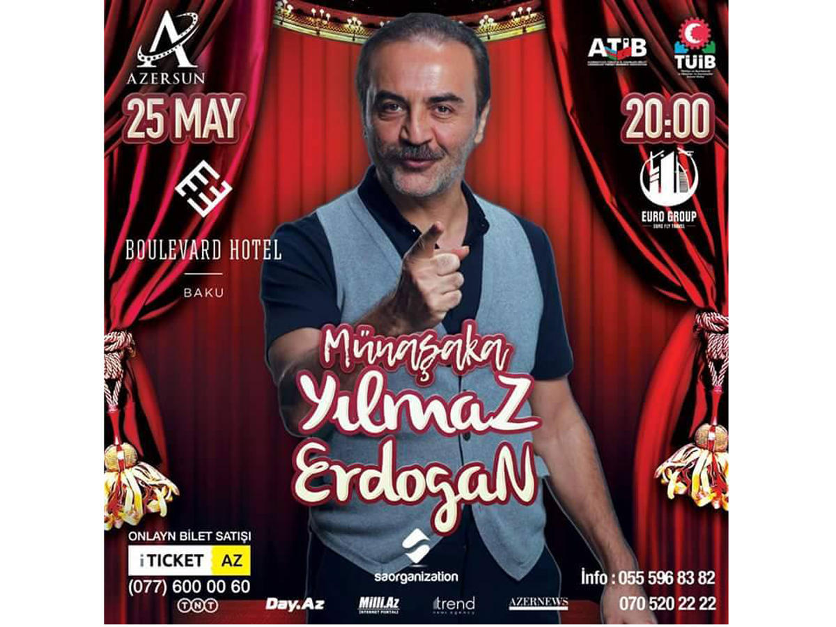 Don't miss Stand Up Show in Baku