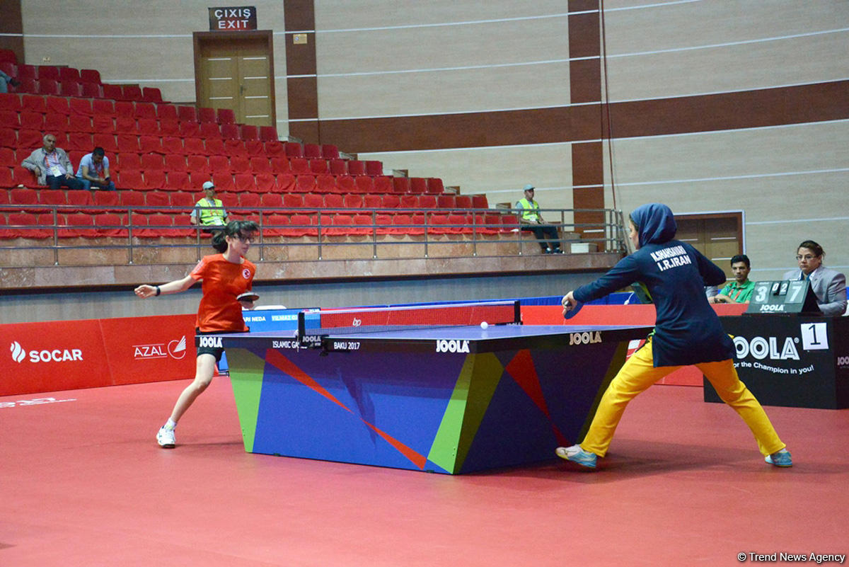 Baku 2017 Table tennis competitions [PHOTO]