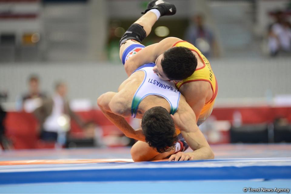 Azerbaijani freestyle wrestler wins silver