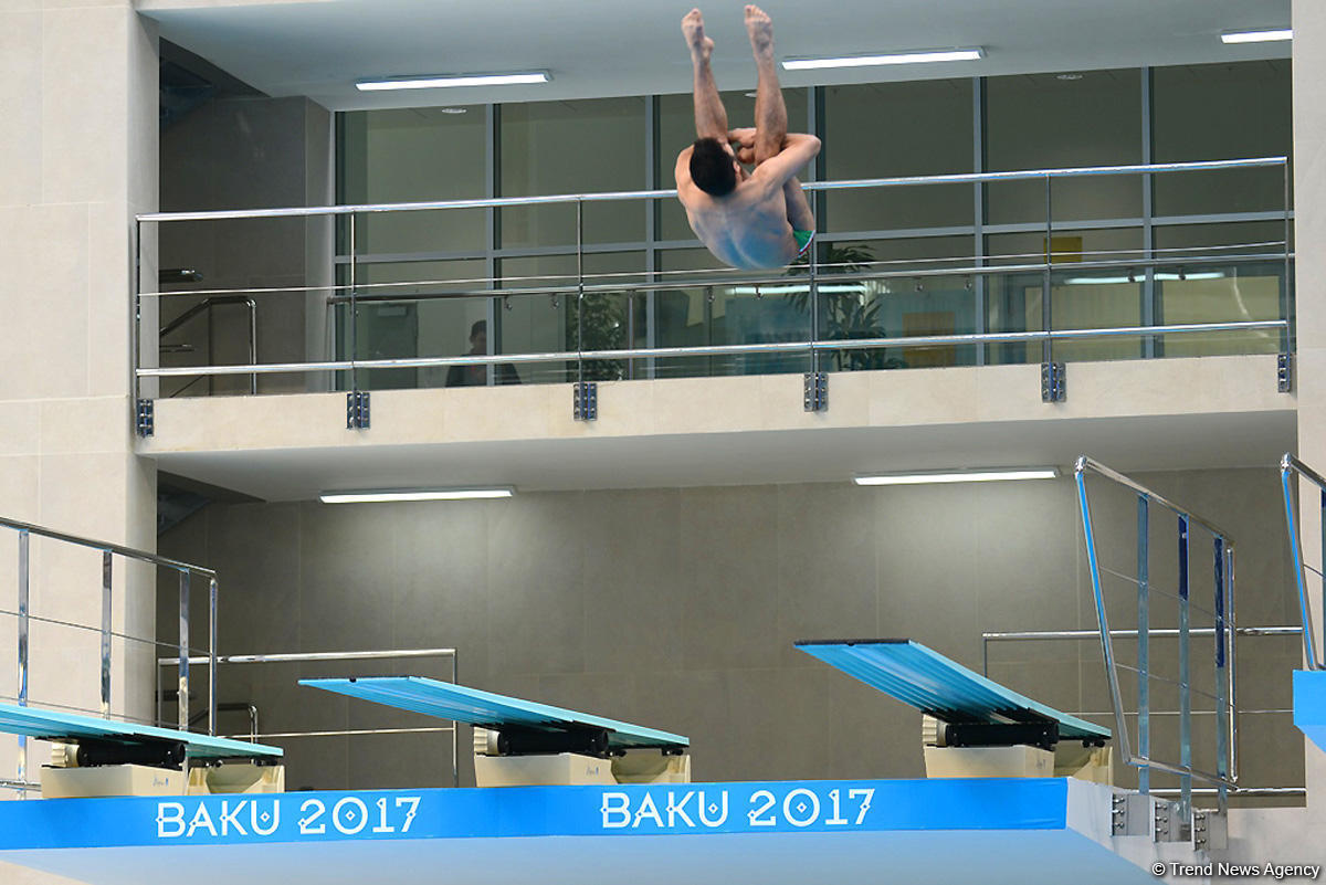 Azerbaijan’s divers win one more bronze medal at Baku 2017