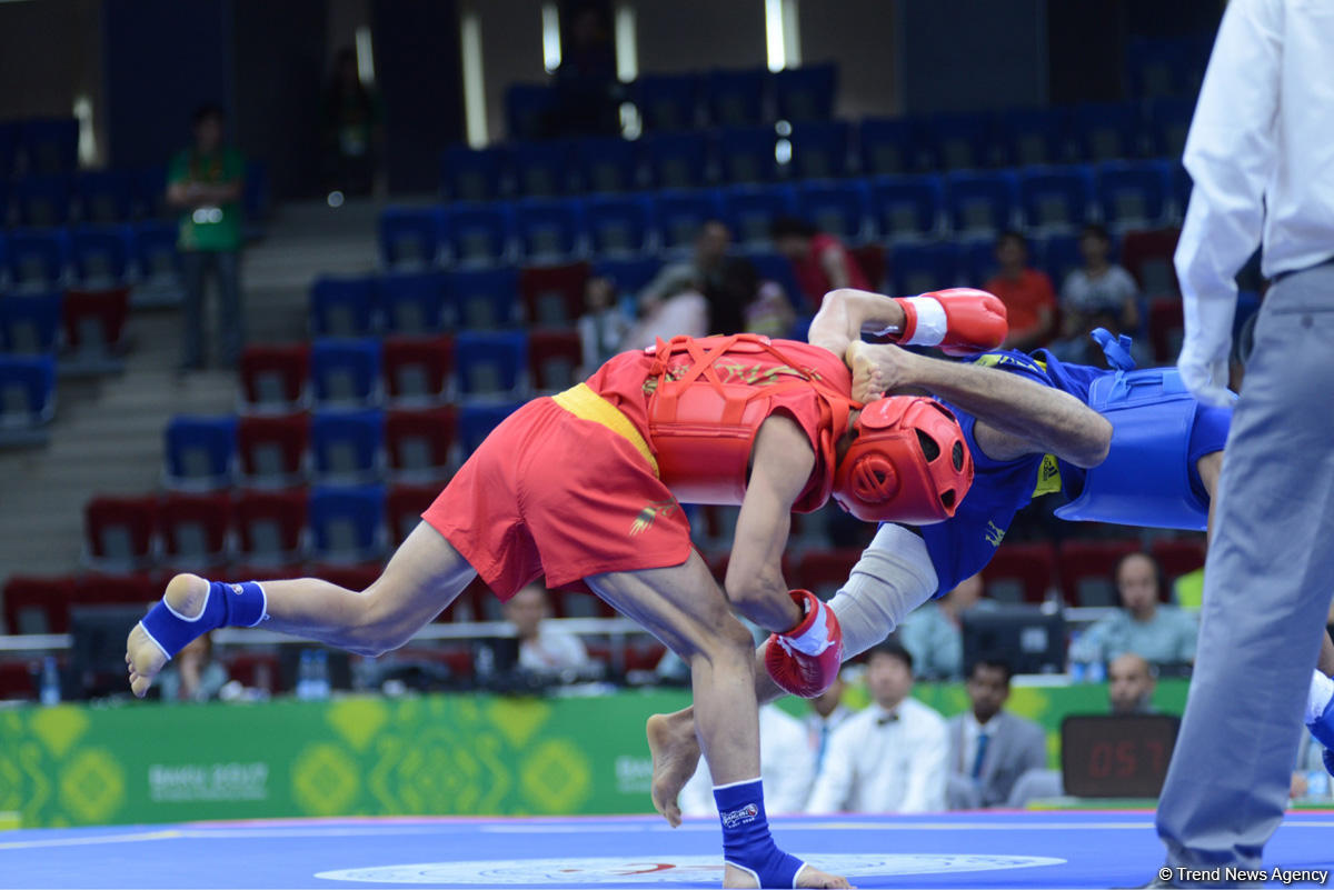 Azerbaijan’s two wushu fighters win at Baku 2017