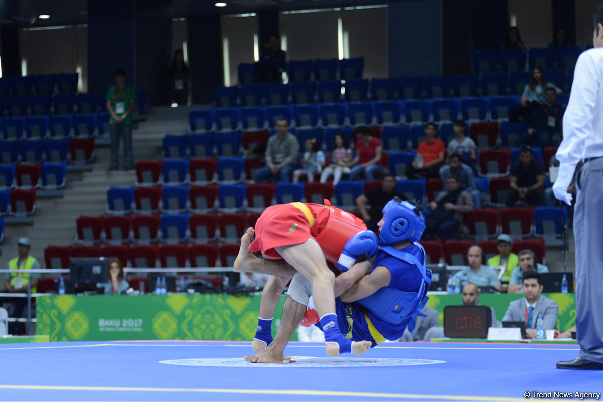 Baku 2017: Azerbaijan’s wushu fighter in quarterfinals