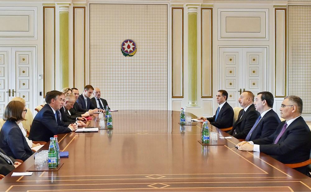 President Aliyev receives EP delegation [UPDATE]