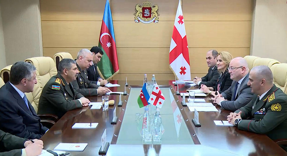 Azerbaijan, Georgia discuss prospects for military cooperation