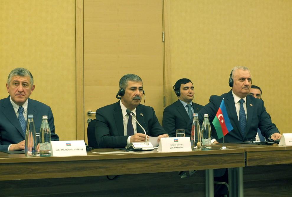 Azerbaijani, Georgian, Turkish defense ministers meet in Batumi