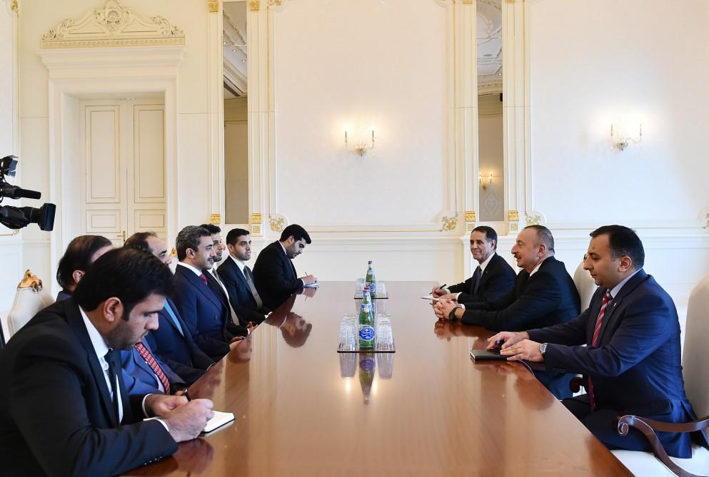 President Aliyev receives UAE delegation [PHOTO]