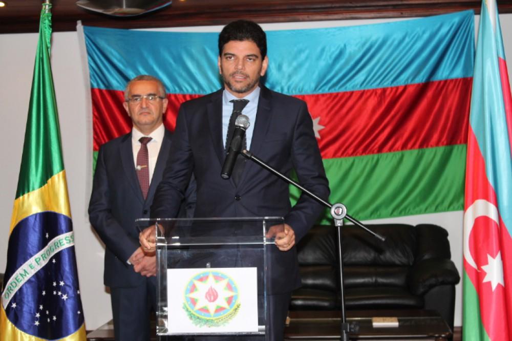 Azerbaijan`s Republic Day marked in Brazil [PHOTO]