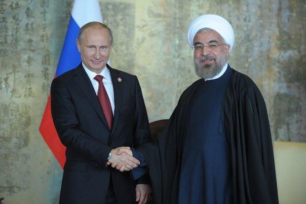 Rouhani, Putin discuss regional issues