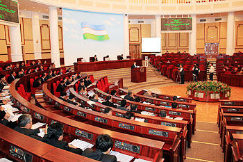 Uzbek Senate session starts work in Tashkent