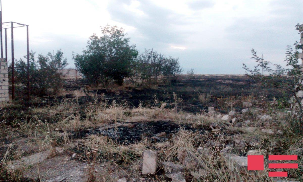 Arsons committed by Armenians in Agdam spread to frontline settlements