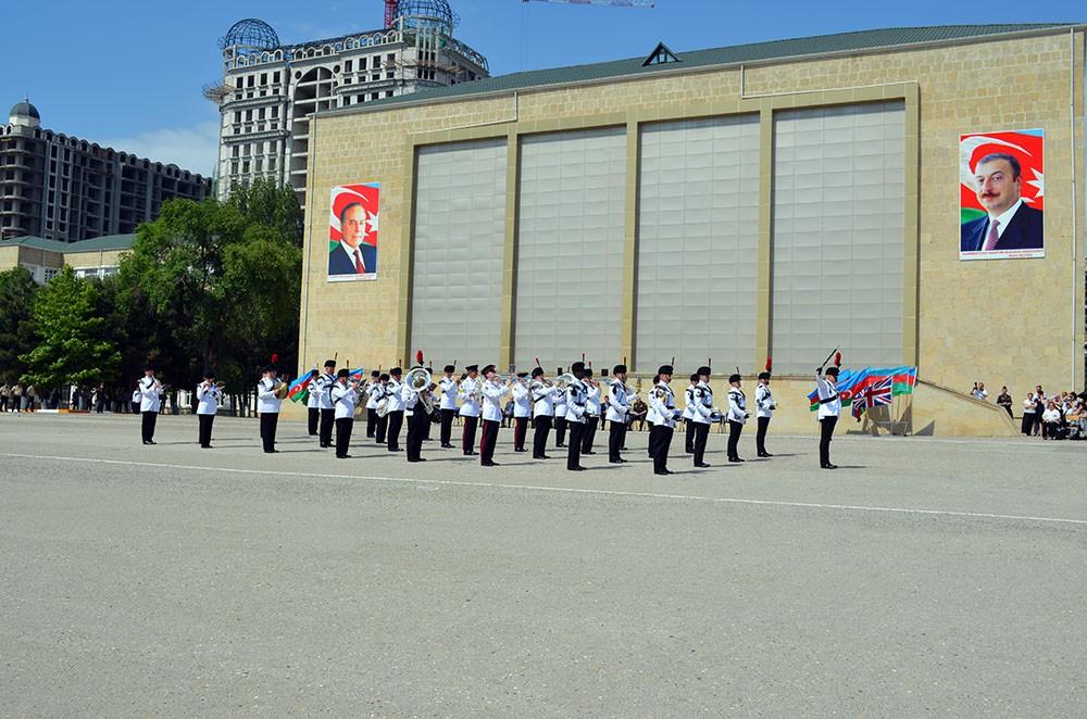 British military orchestra performs in Baku [PHOTO] - Gallery Image