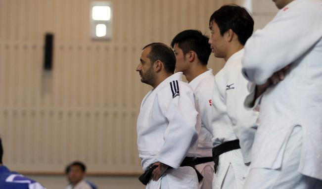 National judo fighters on training camp in Tokyo