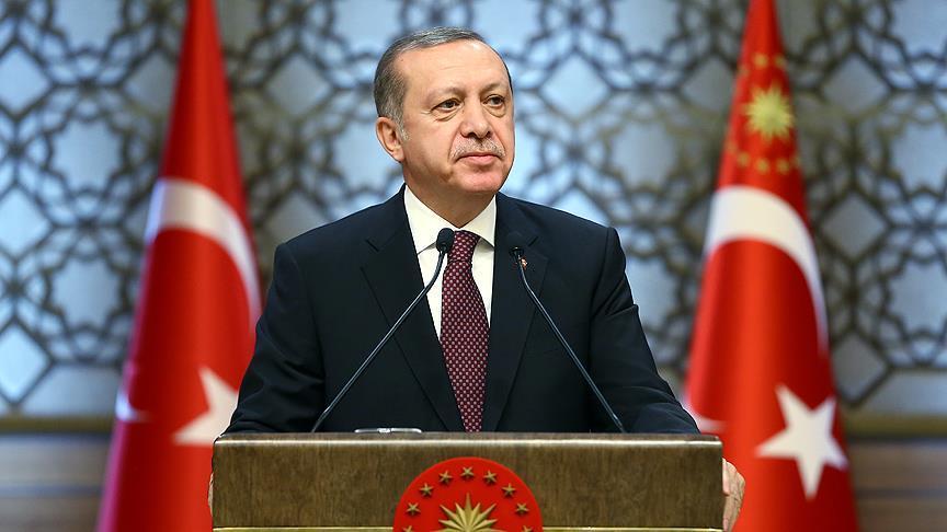 Turkish president talks Qatar with emir, French leader