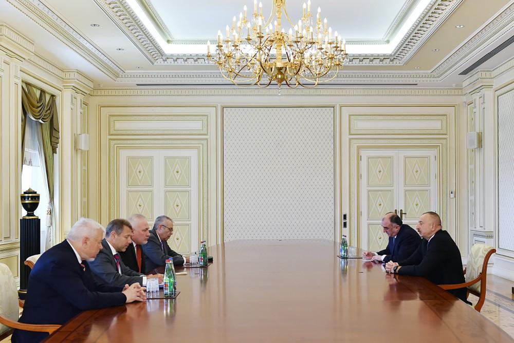 President Aliyev receives OSCE MG co-chairs [UPDATE]