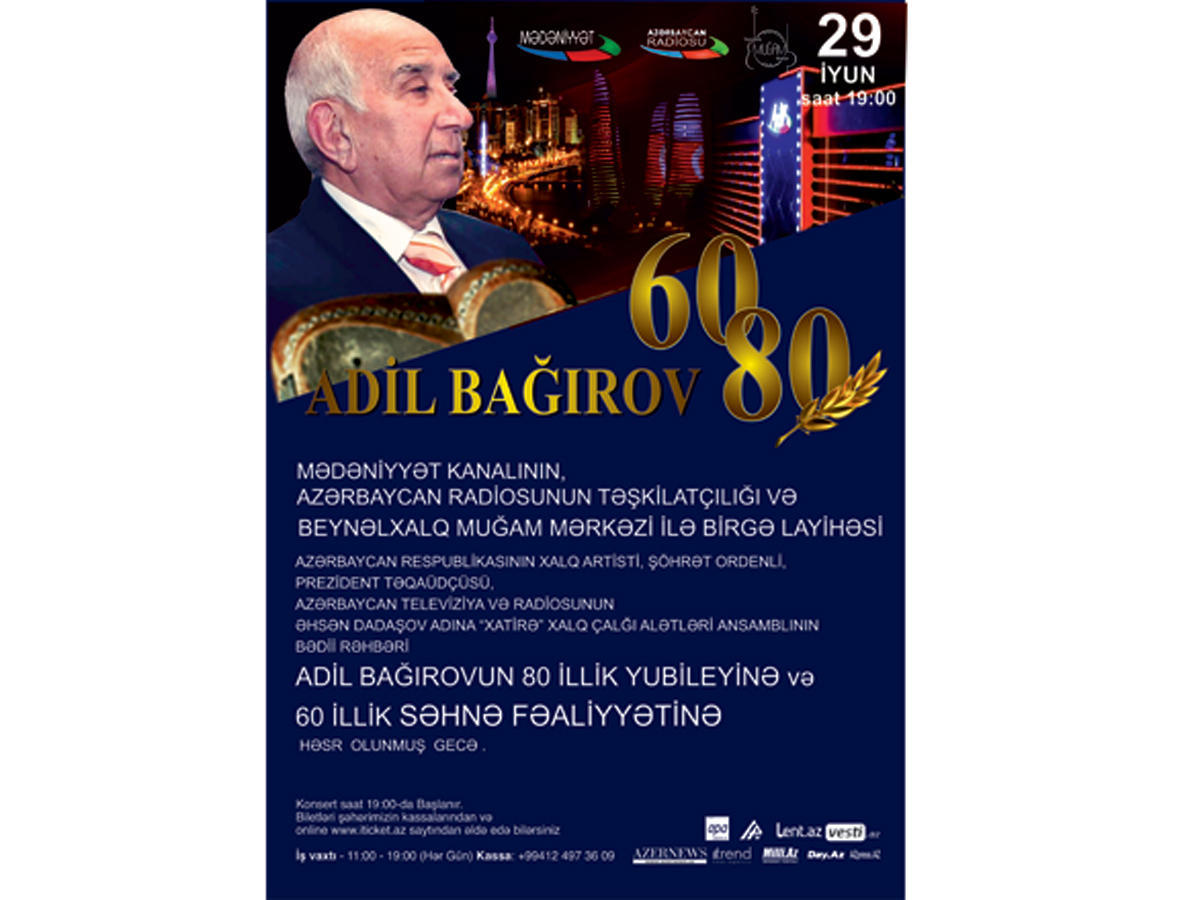 Bakuians to honor Adil Bagirov's memory