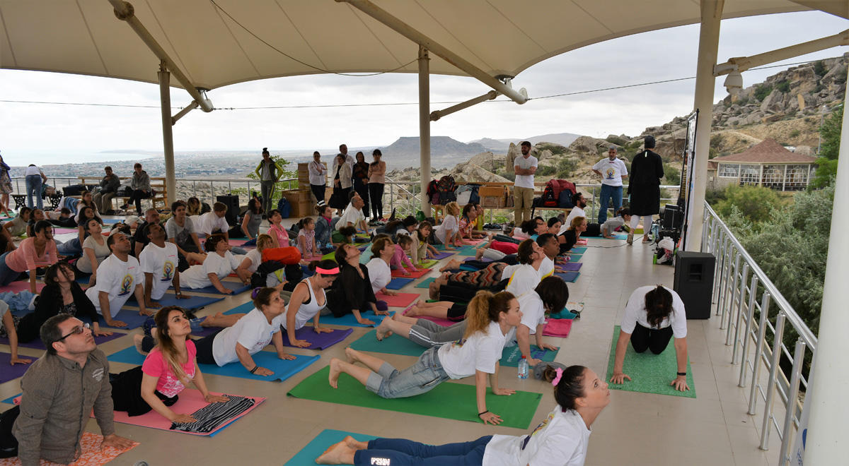 Third International Yoga Day marked [PHOTO]