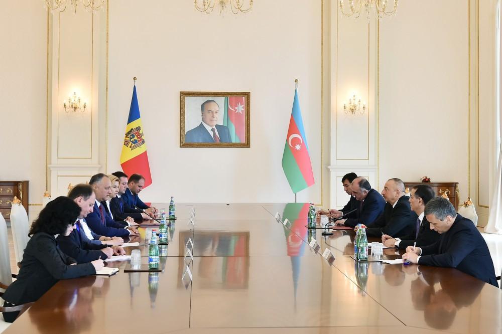 President: Azerbaijan, Moldova have common approaches to current events [UPDATE]