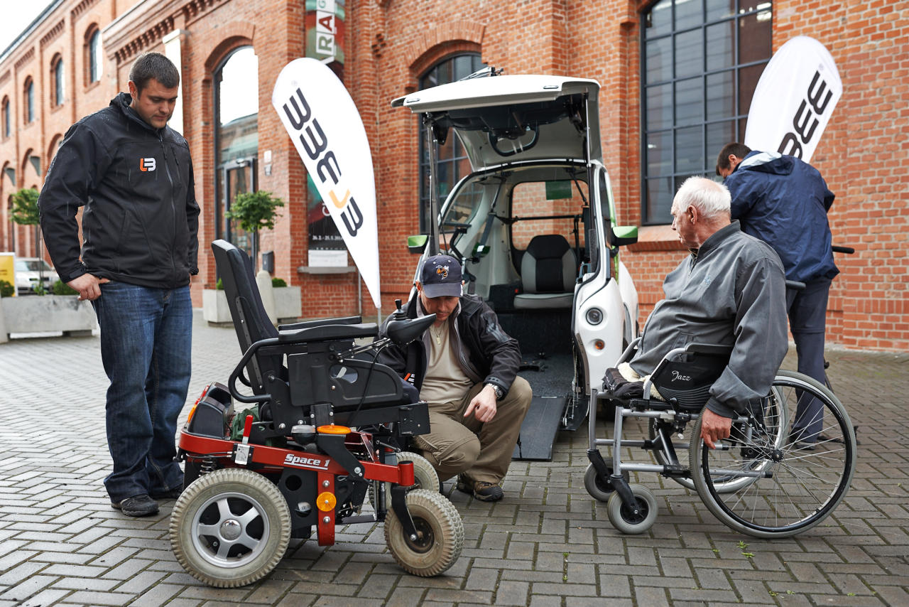 Driving from a wheelchair