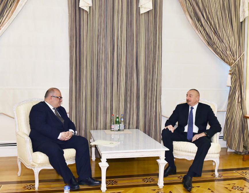 President Aliyev receives Georgian Deputy PM