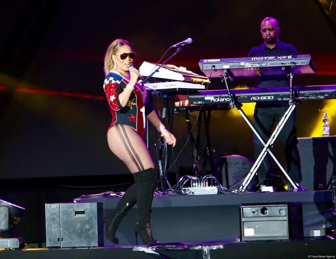 Mariah Carey's concert held in Baku [PHOTO]